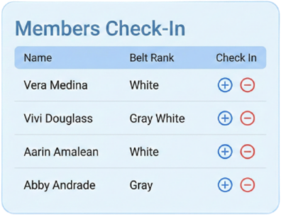 Member Check-In